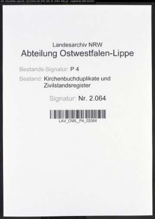 Zivilstandsregister von Meinerzhagen (GHT 1810), Band 2. (Gemeinde: Meinerzhagen, Kreis Altena)