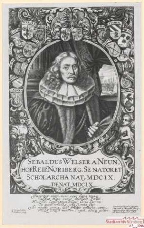 Sebald (III.) Welser, Ratsherr und Scholarch; geb. 1609; gest. 1660