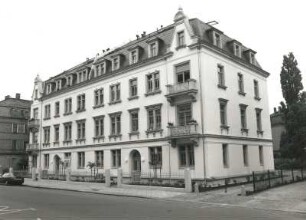 Dresden-Pieschen, Riesaer Straße 54/56. Doppelwohnhaus (um 1900)