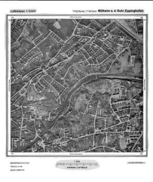Mülheim a.d. Ruhr, Eppinghofen, Gauß-Krüger-Koordinaten: Rechtswert: 2562, Hochwert: 5700