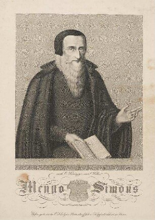 Bildnis von Menno Simons (1496-1561)