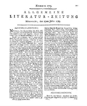 Schlözer, A. L. von: Weltgeschichte. Nach ihren Haupt-Theilen im Auszuge und Zusammenhange. 3. Aufl. T. 1. Göttingen: Vandenhoek 1785