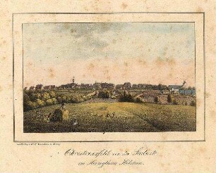 Christiansfeld - Ortsansicht von Süden