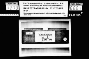 Namenskartei des Ersatzbataillons (Buchstaben A-E)