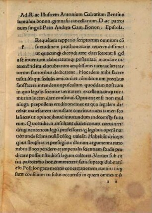 De veritate ac excellentia legalis scientiae libellus