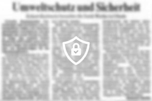 Umweltschutz und Sicherheit