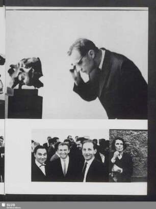 In einer Ausstellung