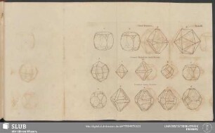 Plate III. Iron Pyrites. Common Magnetic Iron Stone. Common Lead Glance