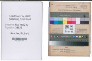 Entnazifizierung Richard Kuschel , geb. 01.04.1897 (Lademeister)