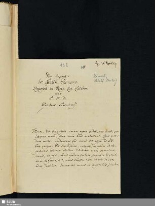 Nr. 132. Kindt, Adolph Friedrich