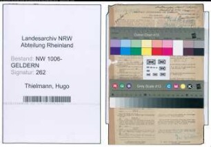 Entnazifizierung Hugo Thielmann , geb. 24.02.1893 (Arzt)