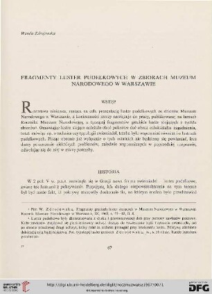 11: Fragmenty luster pudełkowych w zbiorach Muzeum Narodowego w Warszawie
