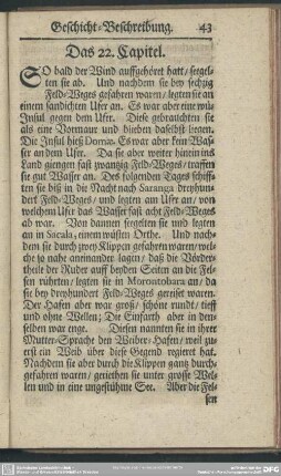 Das 22. Capitel