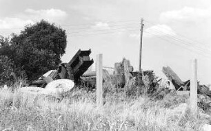 Belgern-Bockwitz. Bockmühle, Trümmer (1974 abgebrochen)
