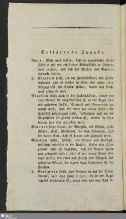 Erklärende Zugabe