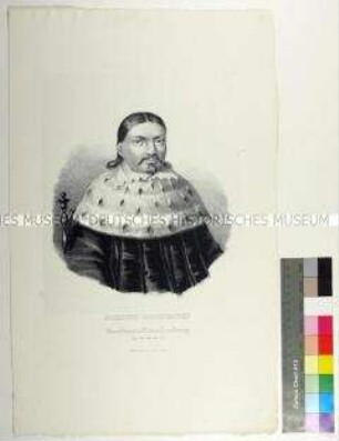 Porträt von Johann Sigismund Kurfürst von Brandenburg im kurfürstlichen Ornat