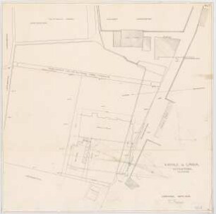 Fischer, Theodor; Lana / Südtirol (Italien); Schule - Lageplan