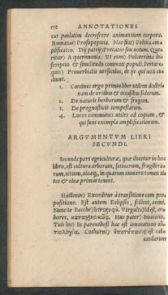 Argumentum Libri Secundi.