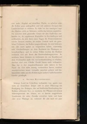 a. Aelteres Kulturverfahren.