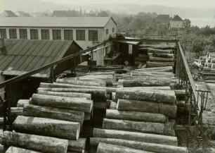Remagen, Sägewerk und Furnierfabrik
