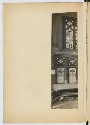 Pfarrkirche, Marienburg: Innenansicht (aus: Skizzen- und Fotoalbum 20)