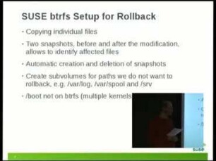 Btrfs and Snapper - Overview and Future