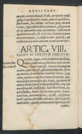 Artic. VIII.