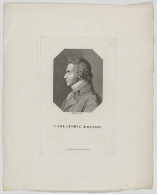 Bildnis des Carl Ludwig Fernow