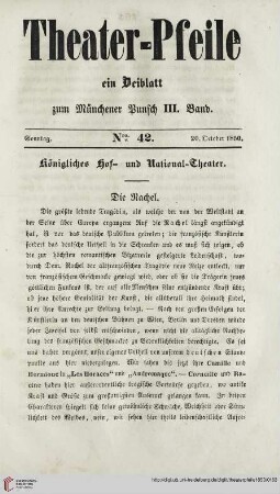 Nro. 42 (20. October 1850)