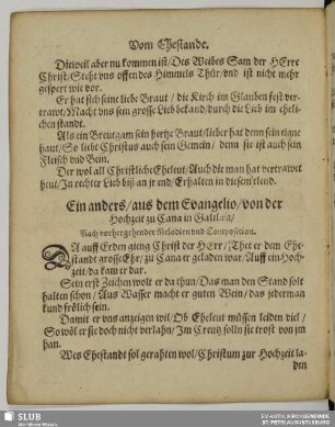 Da auf Erden ging Christ der Herr