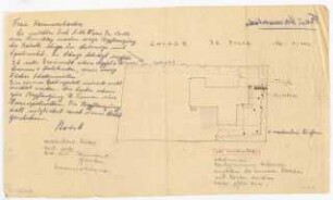Garten Dr. Bolle, Berlin-Dahlem. Umbau: Gartenplan 1:200