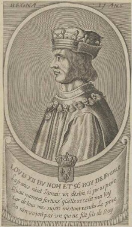 Bildnis von Lovis XII., König von Frankreich