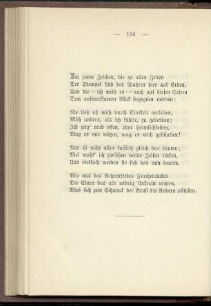 Bei jenen Zeichen, die zu allen Zeiten