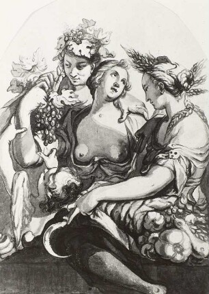 Sine Cerere et Baccho friget Venus (Ohne Ceres und Bacchus leidet Venus Mangel)