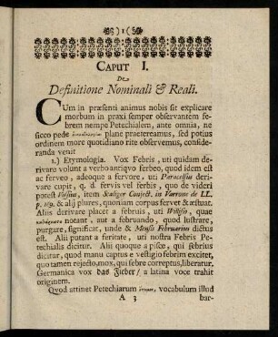 1-12, Caput I.-III.