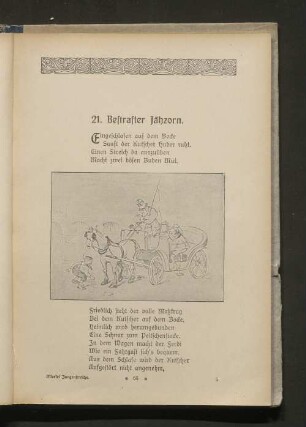 21. Bestrafter Jähzorn