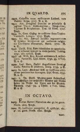 175-354, In Octavo
