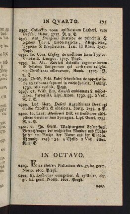 175-354, In Octavo
