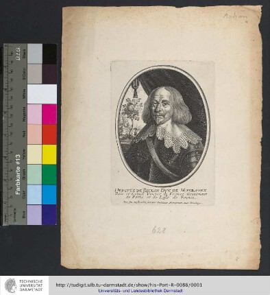Hercvle De Rohan Dvc De Monbason : Pair et Grand Veneur de France Gouuerneur de Paris et de Lisle de France / Par son tres humble seruiteur Baltazar Moncornet Auec Priuilege