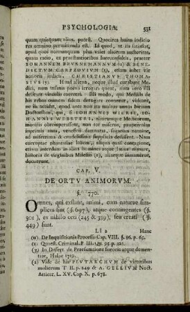 Cap. V. De Ortu Animorum
