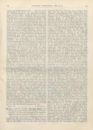 185-187 [Rezension] Mmartius, Wilh., Die innere Mission