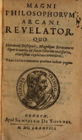 Magni Philosophorum arcani Revelator