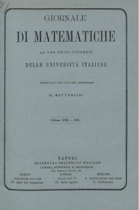 Volume XXIX. - 1891.