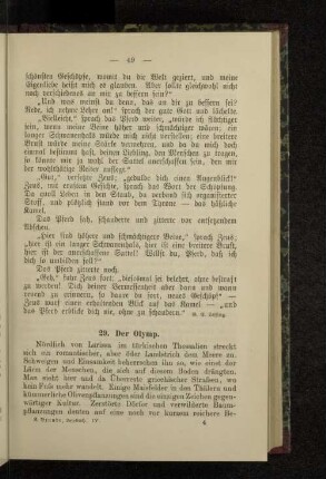 29. Der Olymp.