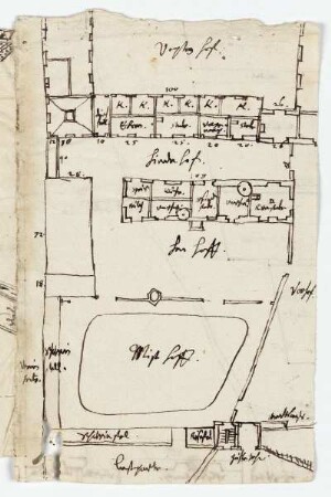Breitenau, ehem. Kloster, westliche Klausur und Herrenhaus