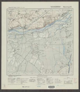 615 Marzling ; Topographische Karte von Bayern 1:25.000 [Positionsblätter]