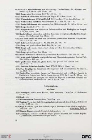 Ostasiatica (Nr. 600-727)