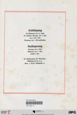 Versteigerung