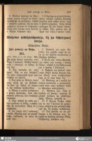 Woßebne pschißłuschnoscźe, kiž ßo kschescźanej saleža