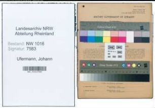 Entnazifizierung Johann Ufermann , geb. 24.03.1883 (Landwirt)